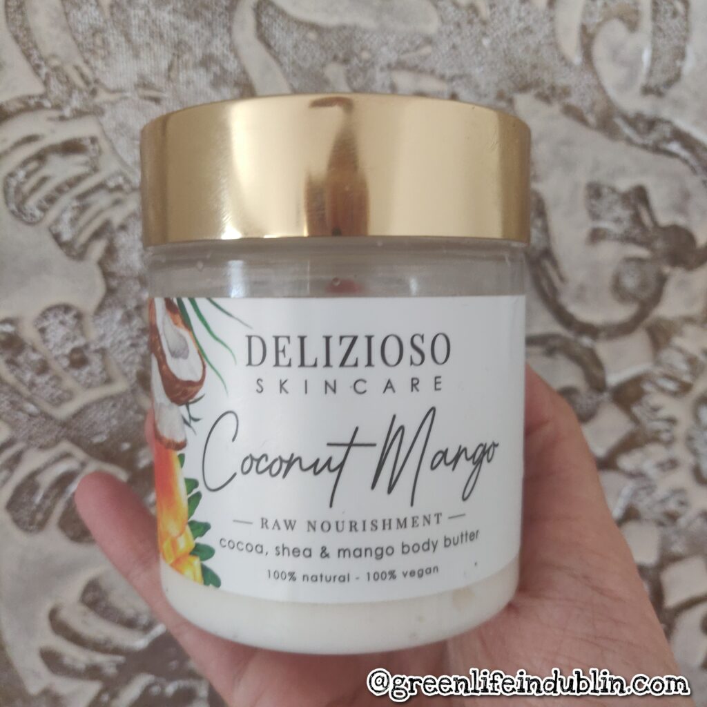 Delizioso Natural Skincare Coconut Mango Raw Nourishment Body Butter